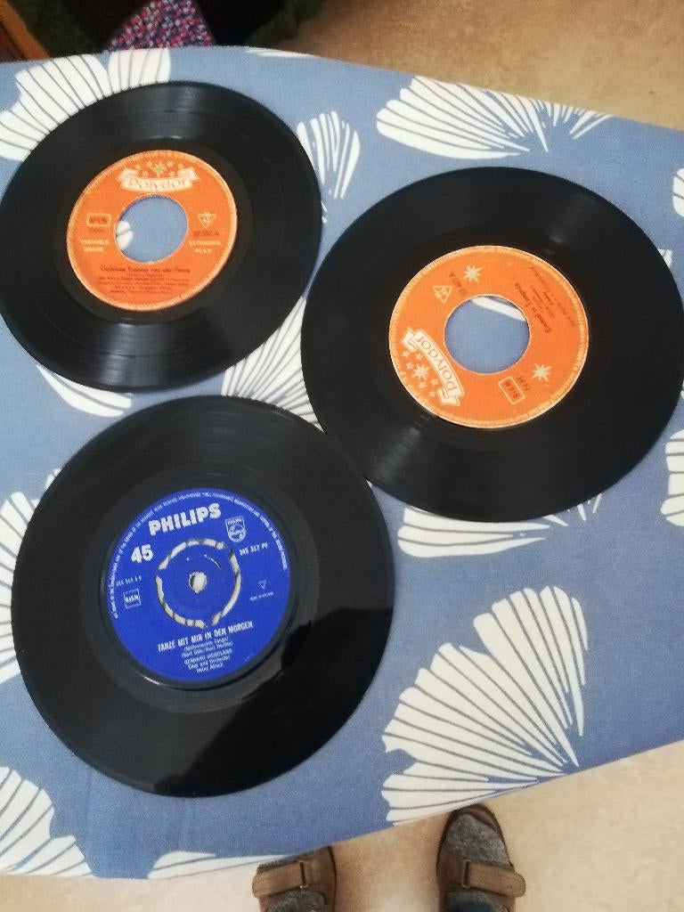 3 heel goede Duits talige singels  waaronder 1 maxi singel, Cd's en Dvd's, Vinyl Singles, Ophalen of Verzenden, Gebruikt, Pop