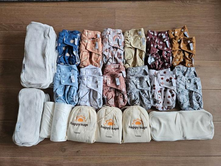 Happy naps wasbare luiers fulltime, Kinderen en Baby's, Overige Kinderen en Baby's, Ophalen