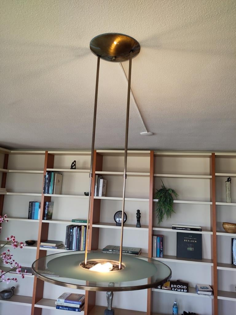 Hanglamp Estiluz 1072, 50 tot 75 cm, Ophalen of Verzenden, Zo goed als nieuw, Glas