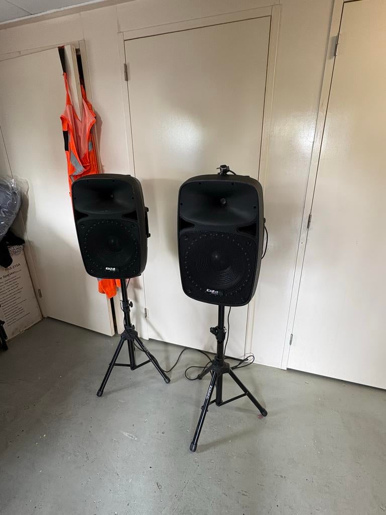 Ibiza Sound PKG12A-SET Geluidsboxen - Krachtig Geluid, Audio, Tv en Foto, Luidsprekers, Gebruikt, Overige typen, 120 watt of meer