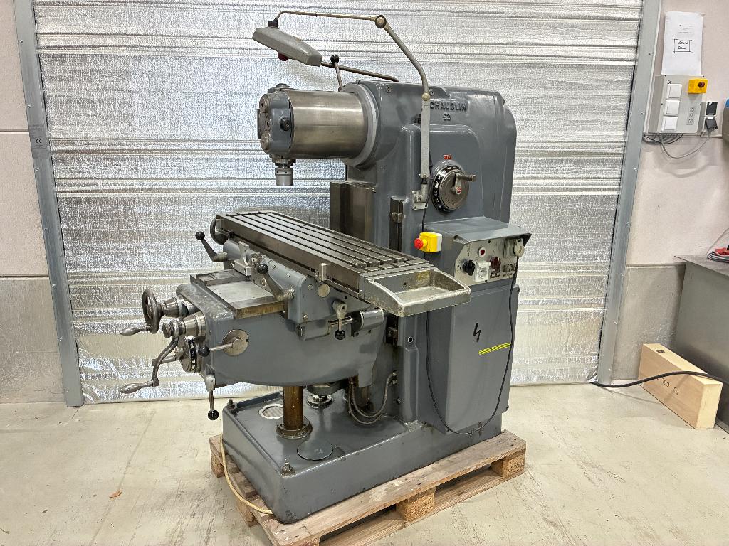 Schaublin 53 freesbank, Doe-het-zelf en Verbouw, Ophalen of Verzenden, Gebruikt, Elektrisch, Overige soorten