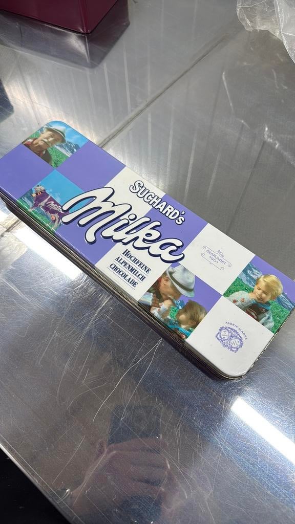 MILKA blik, Ophalen of Verzenden, Zo goed als nieuw, Overige