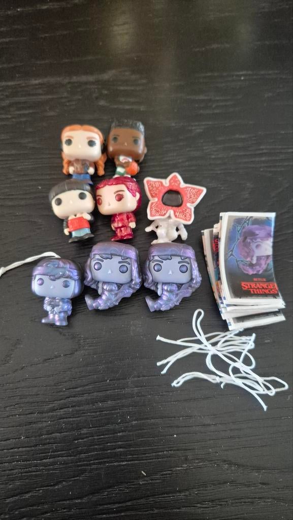 Funko Stranger Things Kinder Surprise Figuren - Complete Set, Ophalen of Verzenden, Zo goed als nieuw, Jongen of Meisje
