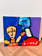 Te koop herman brood schilderij, Antiek en Kunst, Ophalen