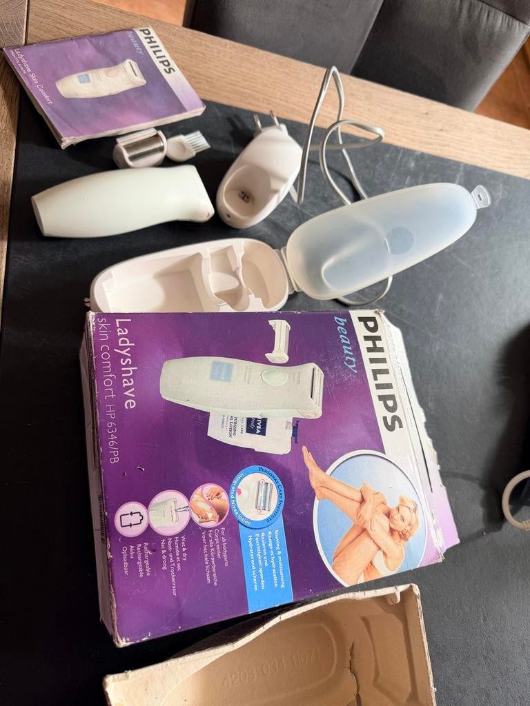 Philips Ladyshave oplaadbaar, Ophalen of Verzenden, Gebruikt