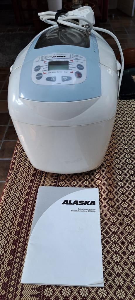 Alaska Broodbakmachine met handleiding, Witgoed en Apparatuur, Ophalen of Verzenden, Zo goed als nieuw, Kijkvenster