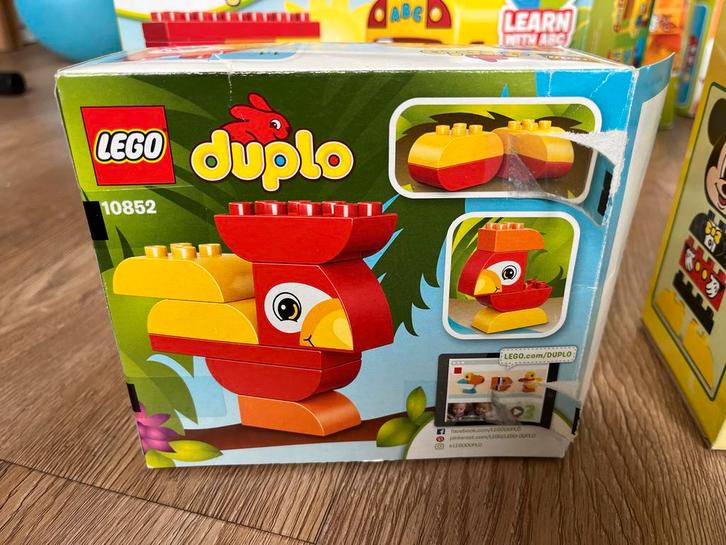 LEGO Duplo Mijn Eerste Papegaai 10852, Kinderen en Baby's, Speelgoed | Duplo en Lego, Zo goed als nieuw, Duplo, Complete set, Ophalen of Verzenden