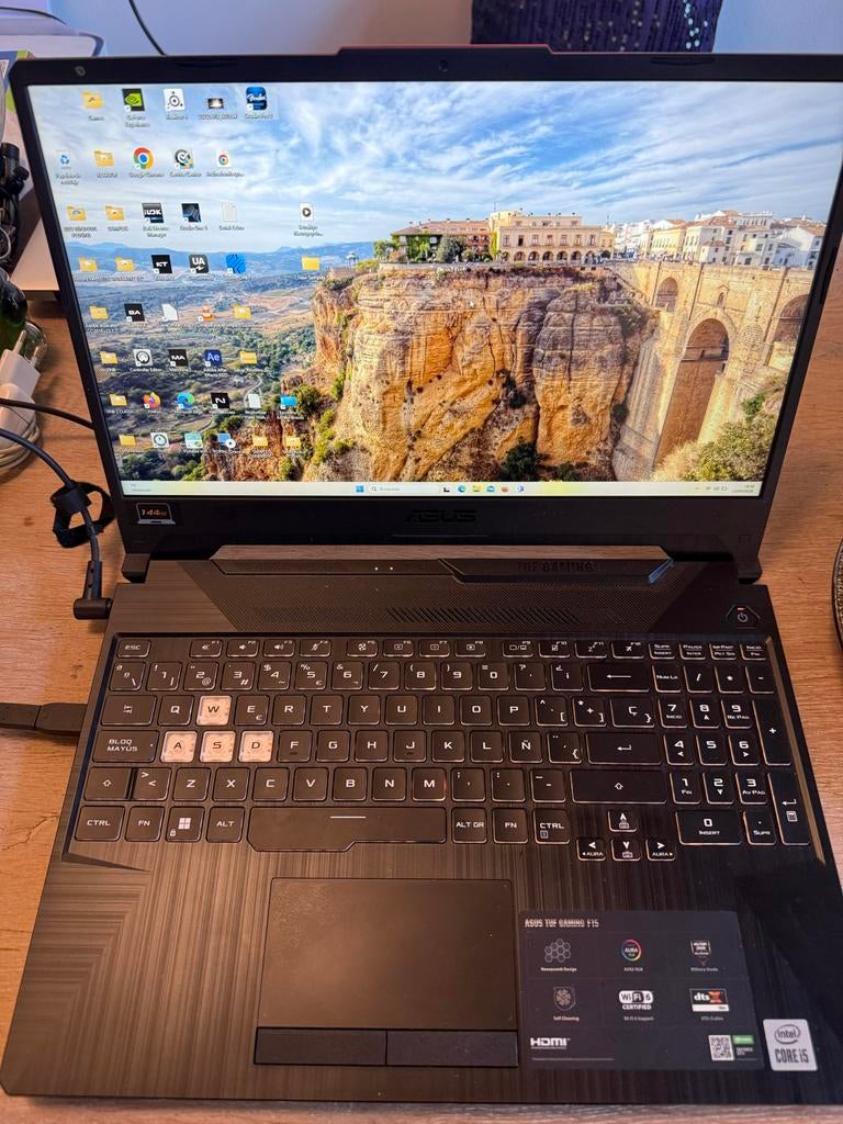 ASUS TUF Gaming F15 - Gaming Laptop, Computers en Software, Windows Laptops, Met videokaart, Ophalen of Verzenden, Zo goed als nieuw