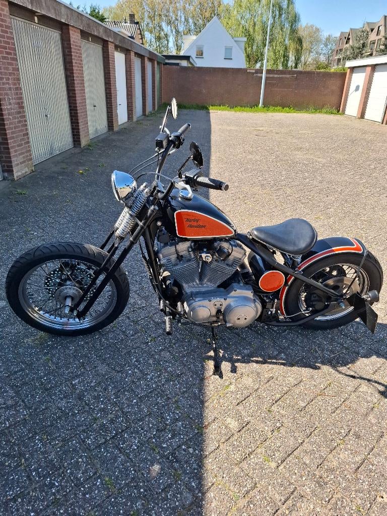 Harley Bobber sportster XLH 883, Motoren, 2 cilinders, Chopper, Gebruikt, 883 cc