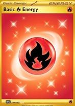 BASIC FIRE ENERGY 230/197 - OBSIDIAN FLAMES, Ophalen of Verzenden, Nieuw, Losse kaart, Foil