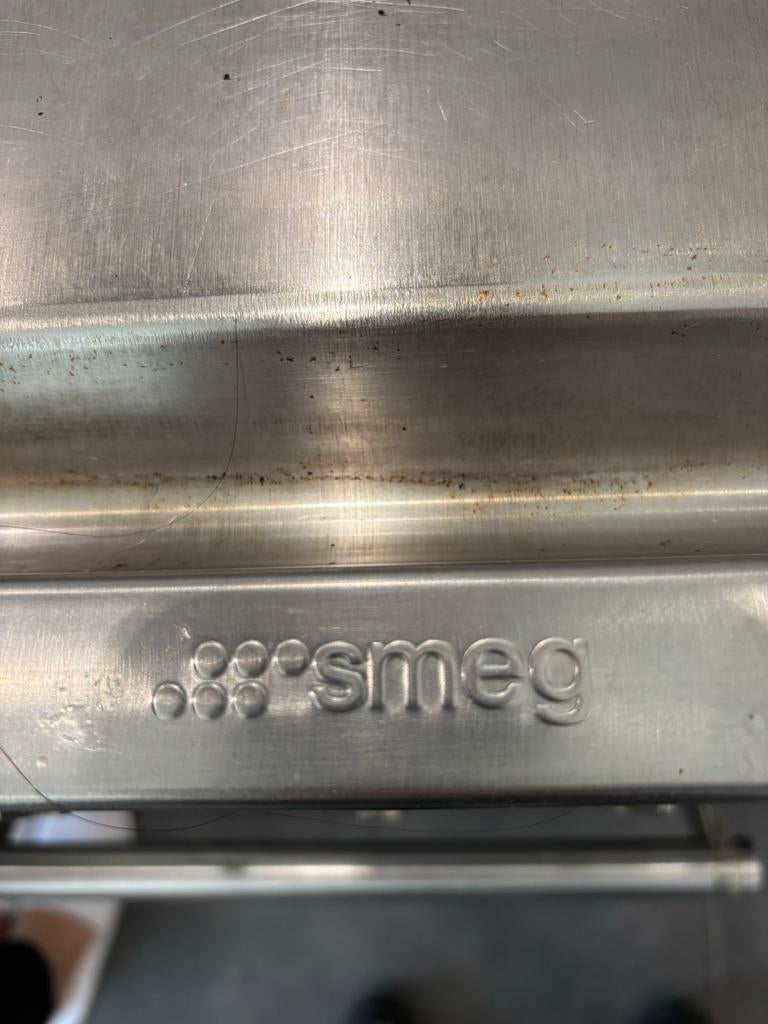 Smeg Teppanyaki plaat, Witgoed en Apparatuur, Fornuizen, Gebruikt, Grill, Ophalen of Verzenden, Inbouw