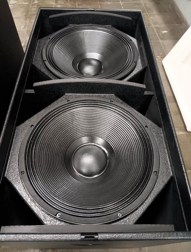 2x Martin audio ws218x, Audio, Tv en Foto, Luidsprekers, Zo goed als nieuw, 120 watt of meer, Front, Rear of Stereo speakers, Ophalen