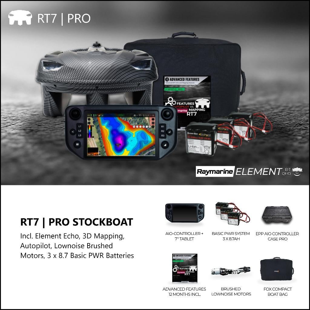 Carplounge RT7 | Voerboot | Raymarine Element | GPS, Watersport en Boten, Hengelsport | Karpervissen, Ophalen, Nieuw, Complete set