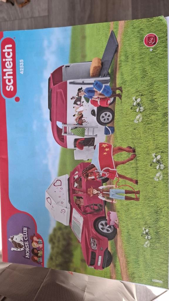 Schleich Horse Club 42535, Ophalen