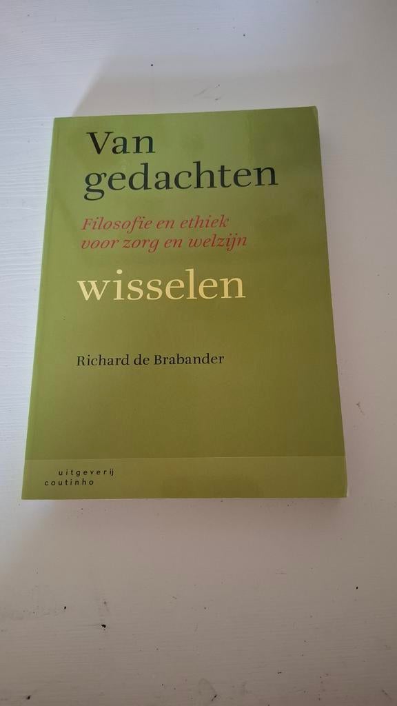 Van gedachten wisselen - Richard de Brabander, Verzenden, Beta, Zo goed als nieuw, HBO