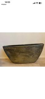 Gouden smalle vaas, Ophalen, Overige kleuren, Overige materialen, Minder dan 50 cm