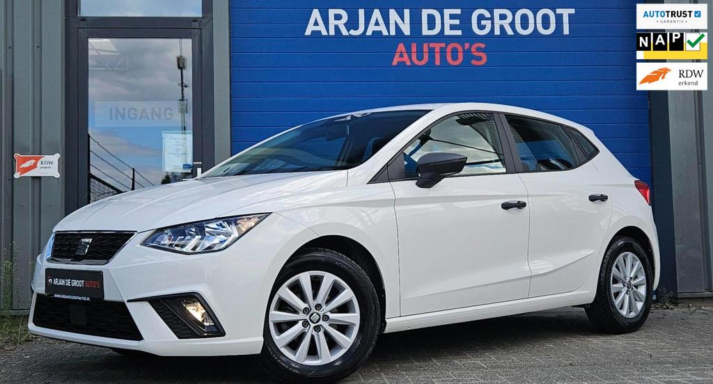 Seat Ibiza 1.0 TSI 95PK Airco Cruise Mirrorlink 57000KM!, Voorwielaandrijving, Stof, Gebruikt, Euro 6