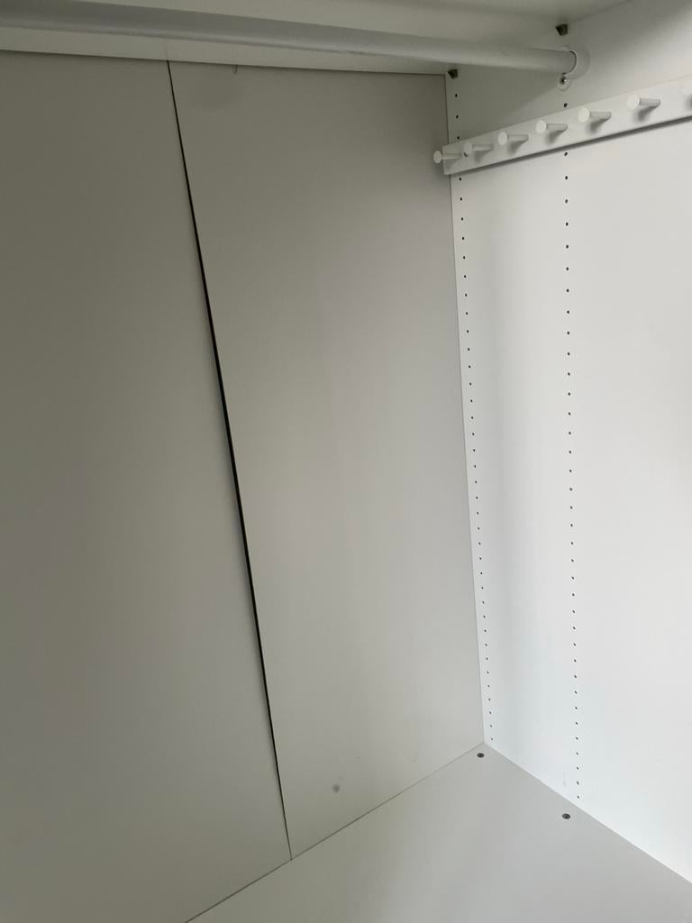 IKEA Pax Bergsbo kledingkast met matglazen deuren, 236 cm, Ophalen, 200 cm of meer, 50 tot 100 cm, Glas
