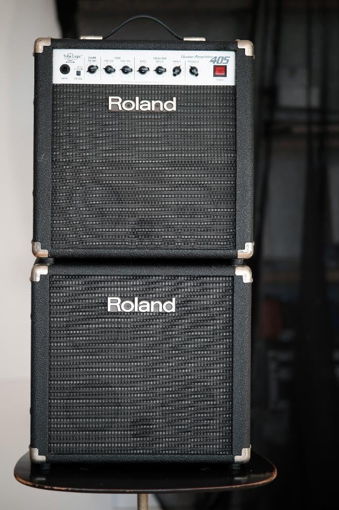Roland CG 405, 20 watt midi stack versterker, Muziek en Instrumenten, Versterkers | Bas en Gitaar, Ophalen, Gebruikt, Minder dan 50 watt