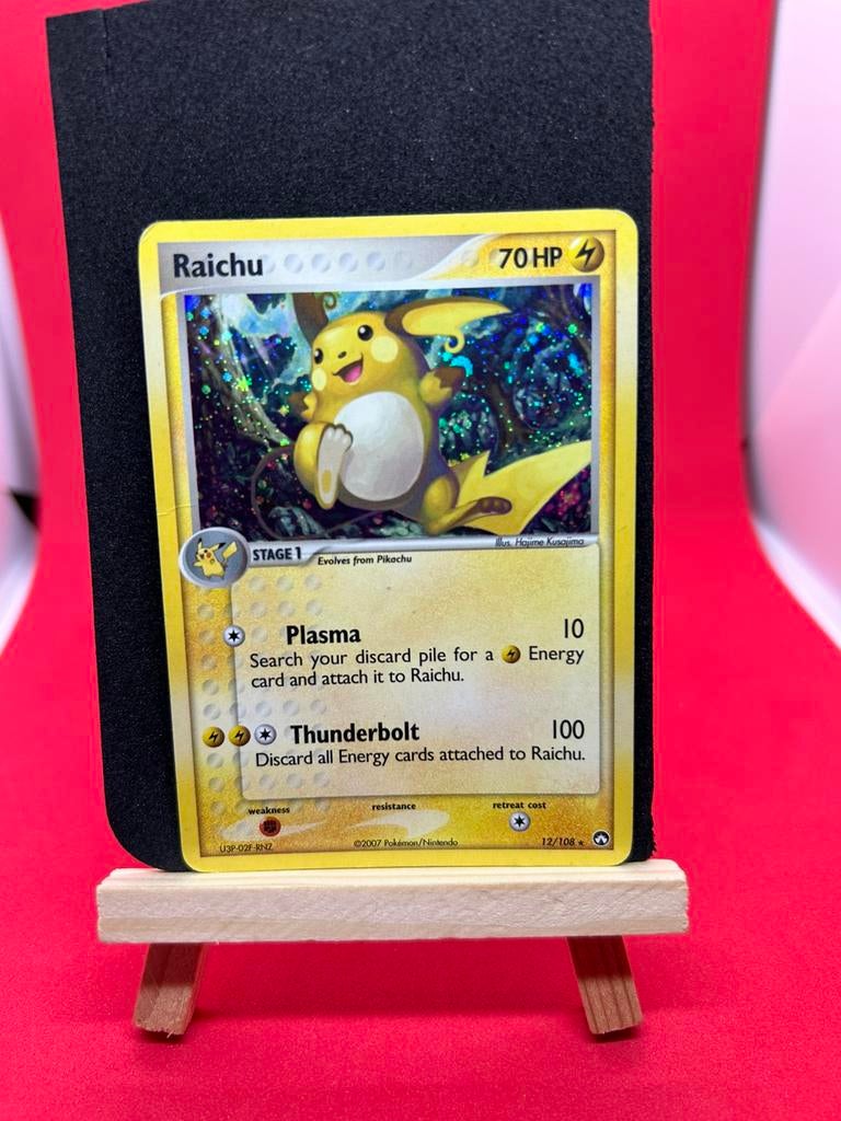 Raichu 12/108 Holo EX Power Keepers, Ophalen of Verzenden, Zo goed als nieuw
