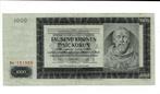 Tsjechoslowakije, 1.000 korun 1942, Verzenden, Overige landen