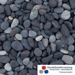 Castle zwart grind afgeronde donkergrijs antraciet tuin deco, Overige materialen, Verzenden, Nieuw, Grind