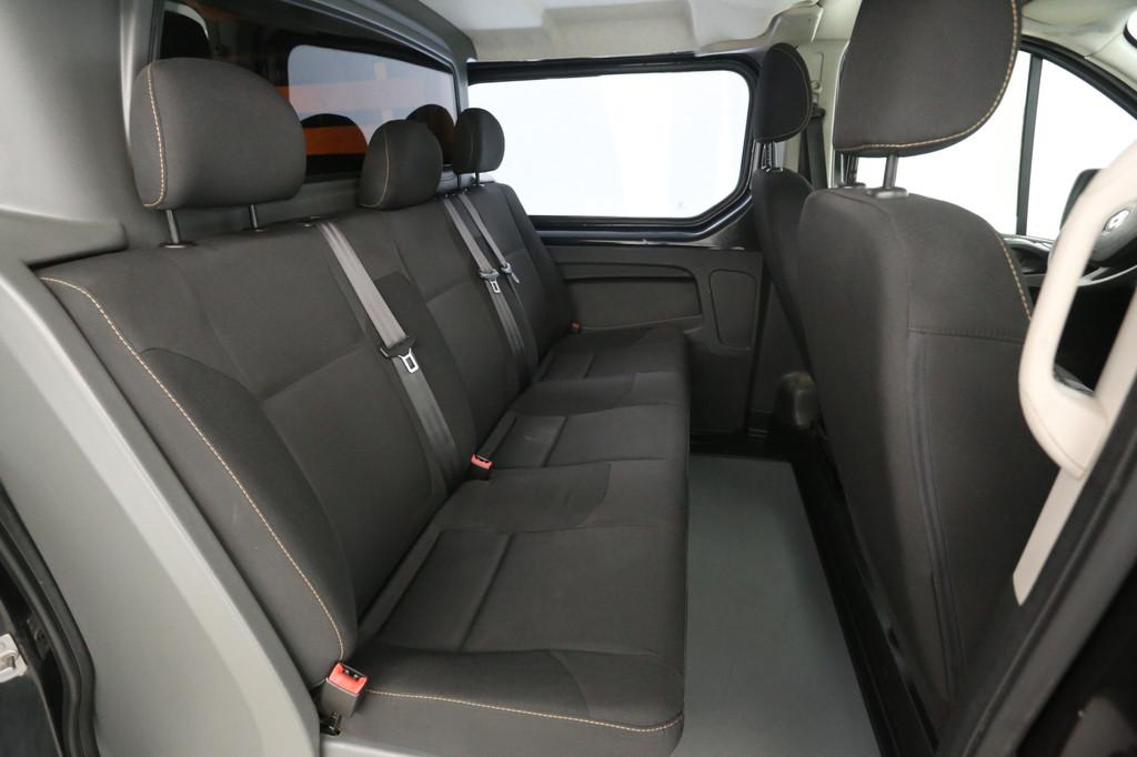 Renault Trafic 1.6 dCi L2H1 | Dubbele Cabine | Airco | Cruis, Auto's, Bestelauto's, Voorwielaandrijving, Euro 5, Gebruikt, 4 cilinders