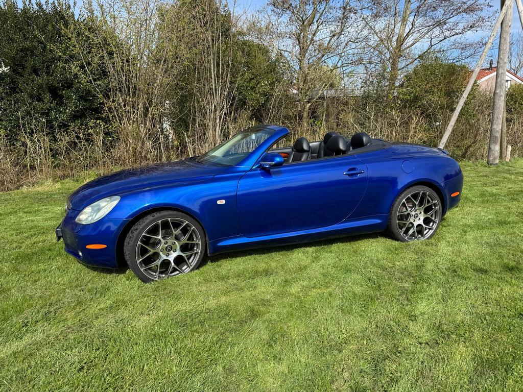 Lexus SC 430 4.3 V8 AUT 2002 Grijs, Auto's, Lexus, Automaat, Achterwielaandrijving, 4293 cc, 1715 kg