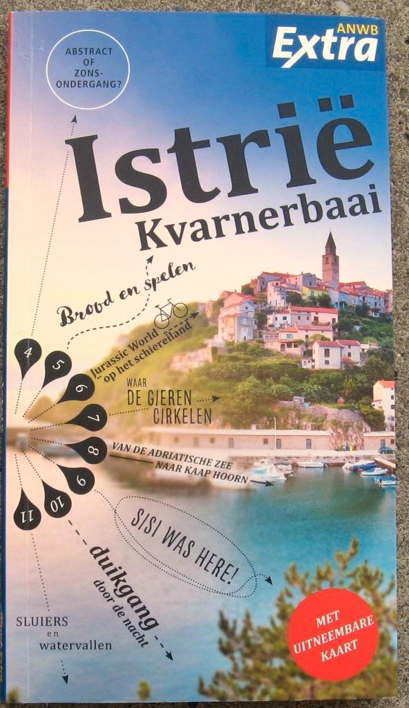 Istrië + Kvarnerbaai (ANWB-Extra), Boeken, Reisgidsen, Zo goed als nieuw, Reisgids of -boek, Europa, ANWB, Ophalen of Verzenden