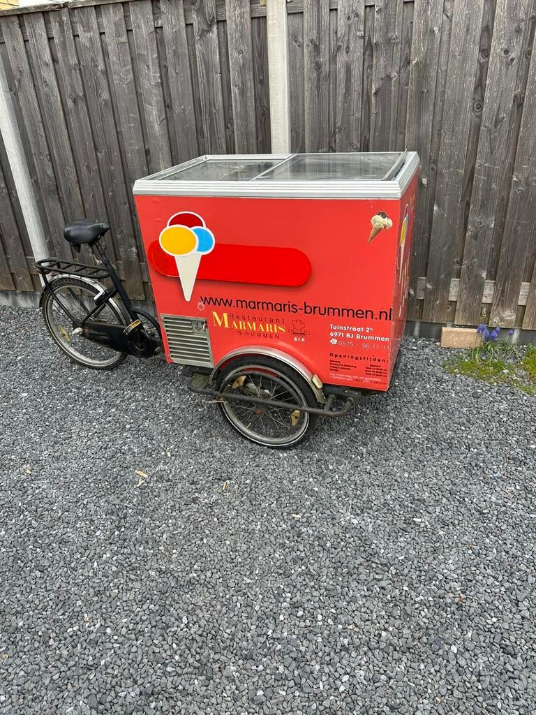 Ijsbakfiets met koeling, Ophalen of Verzenden, Gebruikt