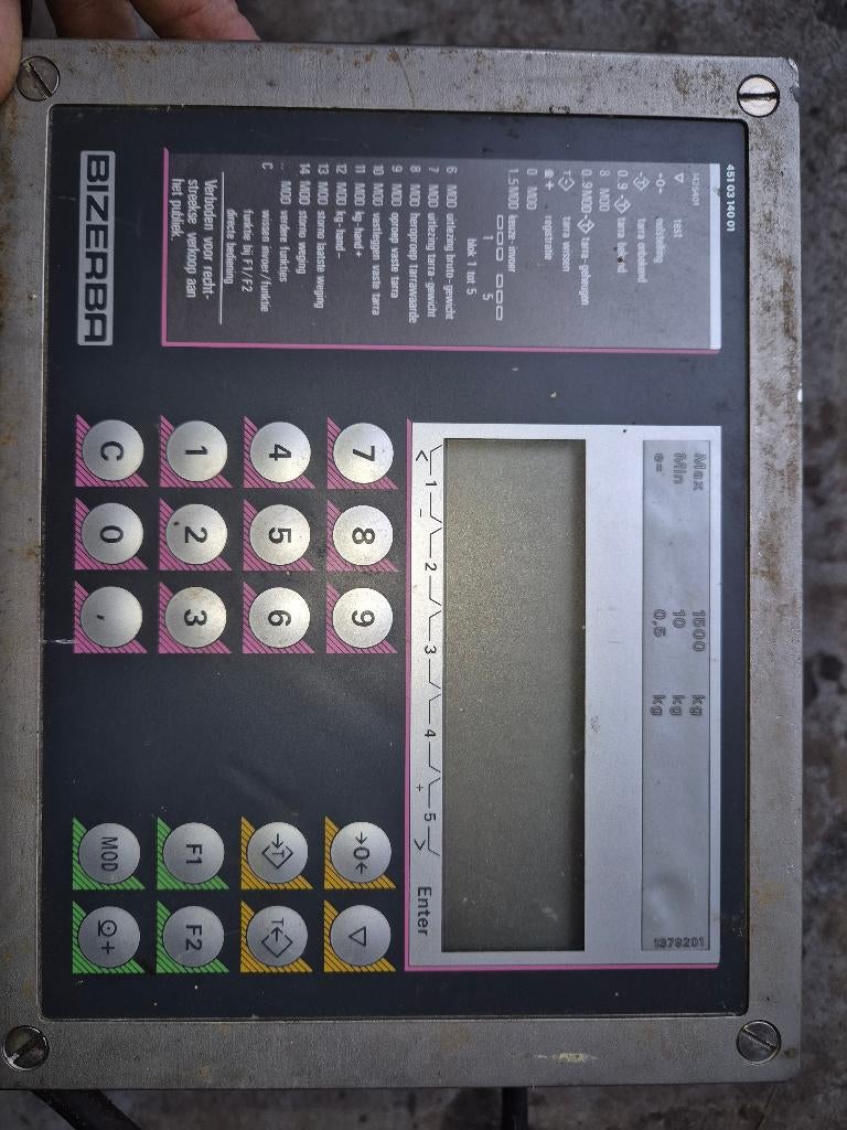 Weegschaal, Witgoed en Apparatuur, 100 kg of meer, Ophalen of Verzenden, Overige typen, Digitaal