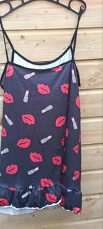 Dames nachtjapon met lippen en lippenstift print, Kleding | Dames, Ophalen of Verzenden