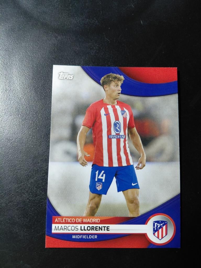 Marcos llorente (atletico madrid) topps, Ophalen of Verzenden, Nieuw, Buitenlandse clubs, Spelerskaart