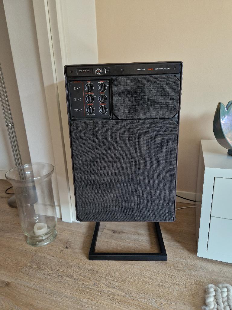 Philips MFB 545 luidsprekers, Audio, Tv en Foto, Luidsprekers, Ophalen, Philips, Refurbished, 60 tot 120 watt