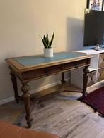 Klassieke houten tafel met lades – goede staat, Ophalen