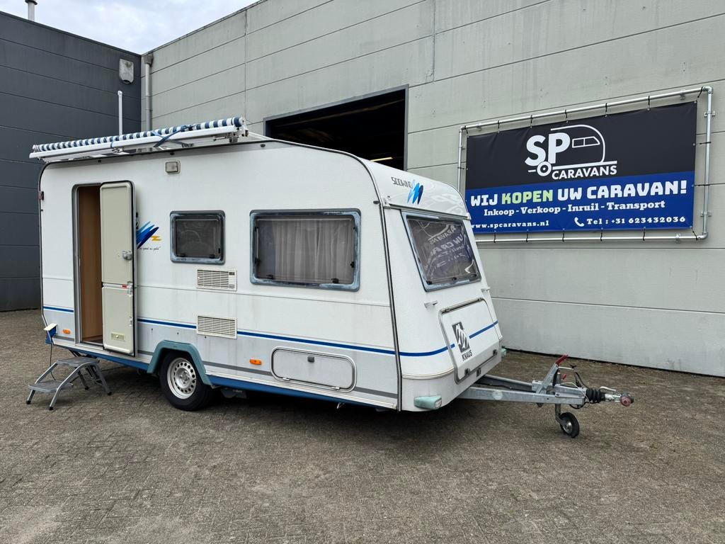 Caravan Knaus As Good Als Gold - Mover, Voortent en luifel!, Koelkast, Bedrijf, Treinzit, 750 - 1000 kg