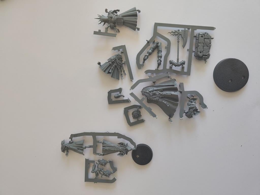 Warhammer AoS Skaventide Lord-terminos + memorian op sprue, Hobby en Vrije tijd, Wargaming, Ophalen of Verzenden, Nieuw, Warhammer