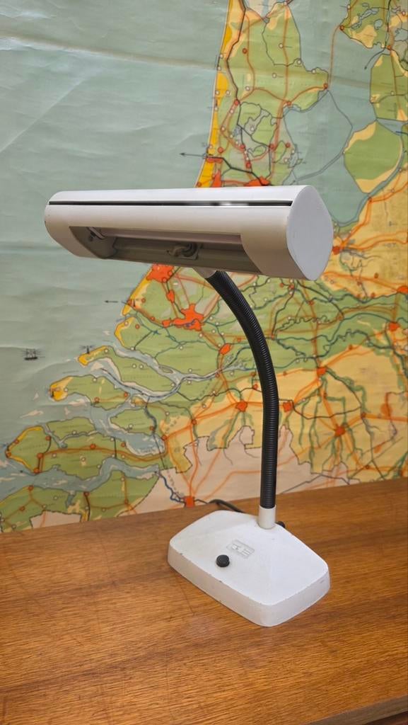 vintage industriele bureaulamp technische school eindhoven, Ophalen, Huis en Inrichting