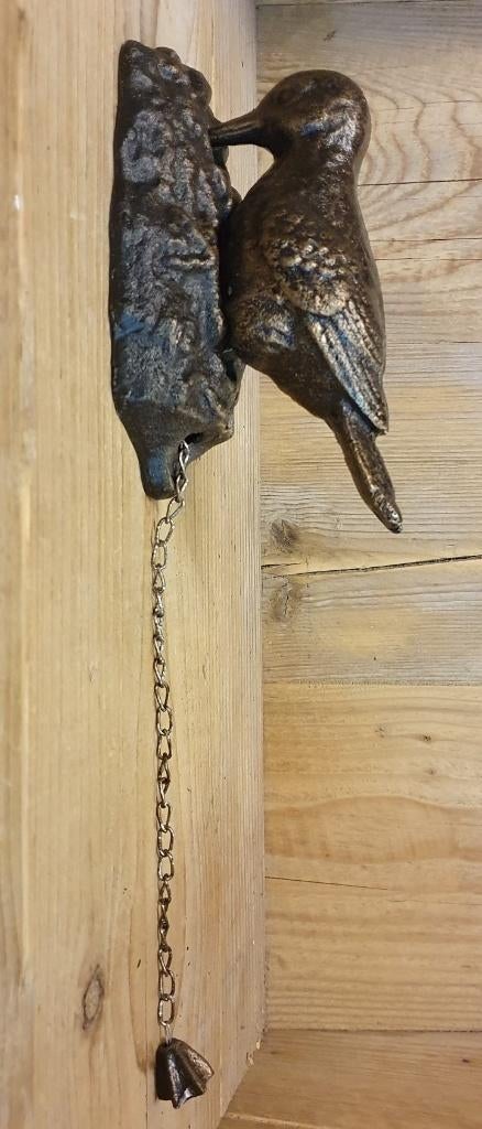 DEURKLOPPER / SPECHT / GIETIJZER, Tuin en Terras, Tuinwanddecoratie, Nieuw, Ophalen of Verzenden