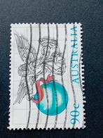 Australische postzegel 90c - Kerstengel met wereldbol, Ophalen of Verzenden