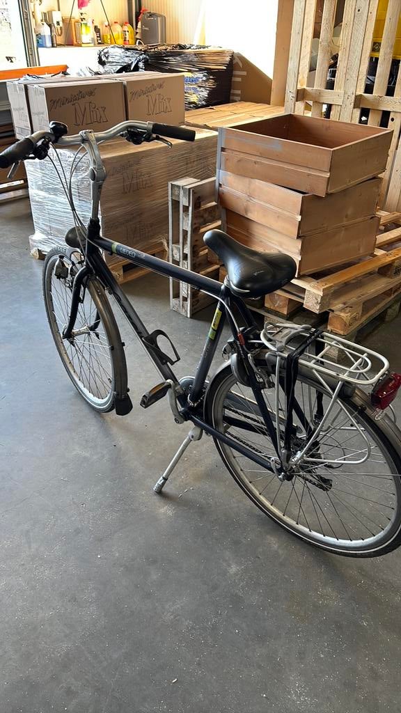 Herenfiets gazelle, Fietsen en Brommers, Fietsen | Heren | Herenfietsen, Ophalen, Gebruikt, Versnellingen, 57 tot 61 cm