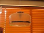 Chroom kunststof space age design hanglamp jaren 70 retro, Kunststof, Gebruikt, ?, Minder dan 50 cm
