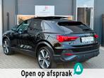 Audi Q3 Sportback 45 TFSI e S-Line MATRIX PANO SFEER TREKHAA, Gebruikt, Euro 6, Leder en Stof, Zwart