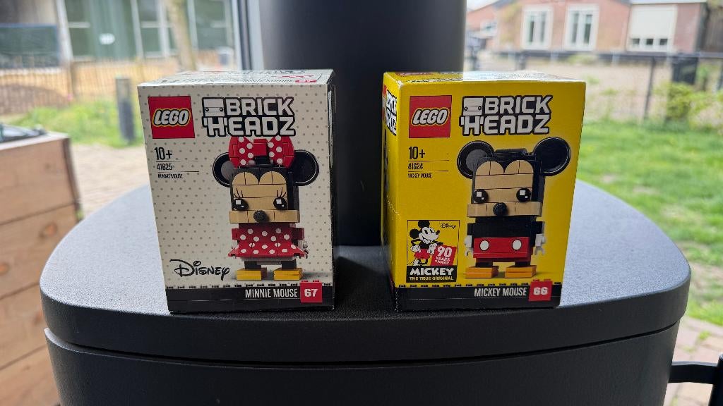 LEGO BrickHeadz Mickey & Minnie Mouse – 41624 + 41625, Kinderen en Baby's, Speelgoed | Duplo en Lego, Compleet, Lego, Nieuw, Ophalen of Verzenden