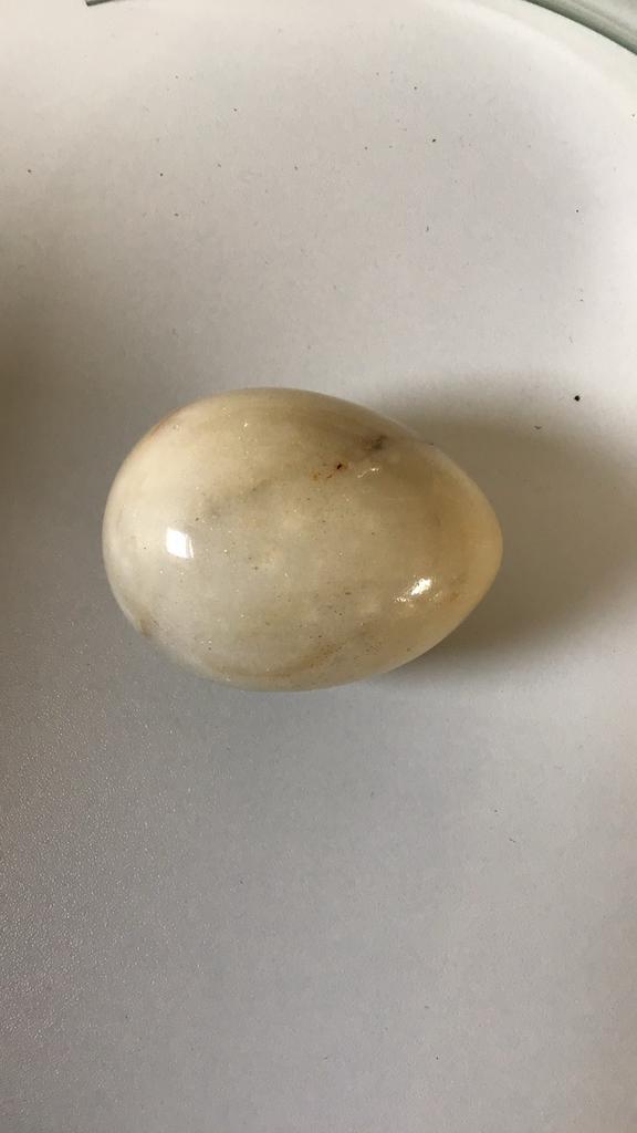 Decoratief marmeren ei, Verzamelen, Ophalen of Verzenden, Gebruikt, Overige typen