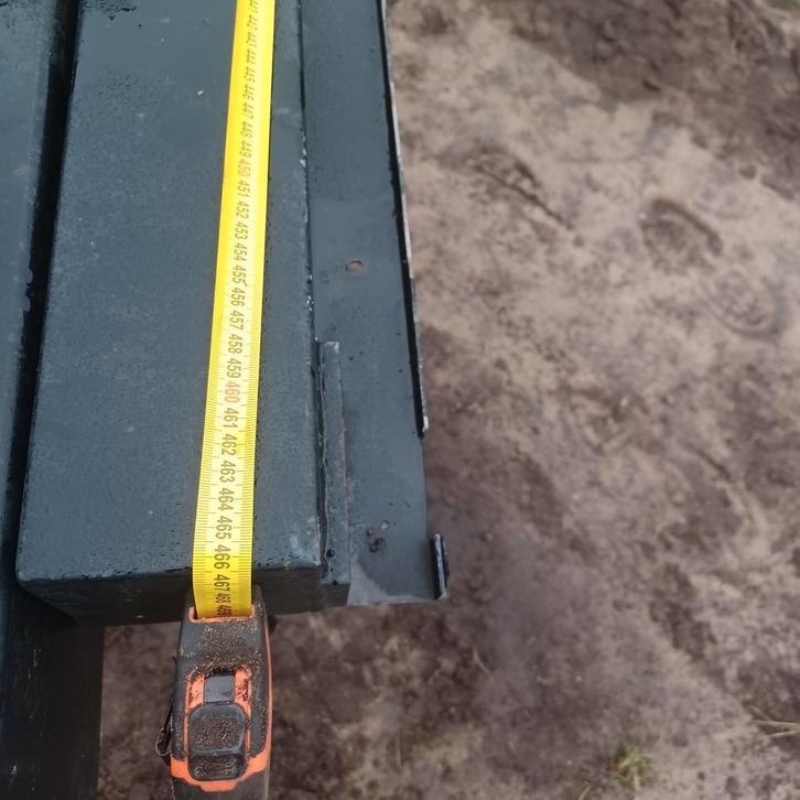 Carport constructie, Doe-het-zelf en Verbouw, Metalen, Gebruikt, IJzer, Ophalen