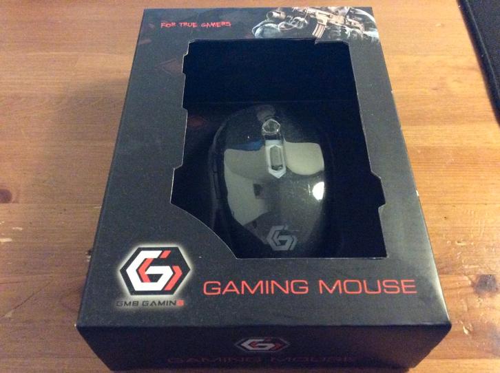 GMB Gembird gaming mouse. 6-knops. Nieuw in doos, Computers en Software, Muizen, Nieuw, Muis, Bedraad, Ergonomisch, Gaming muis