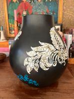 Ikea Jonsberg vaas Hella Jongerius, Ophalen, Zwart, Aardewerk of Porselein, Zo goed als nieuw