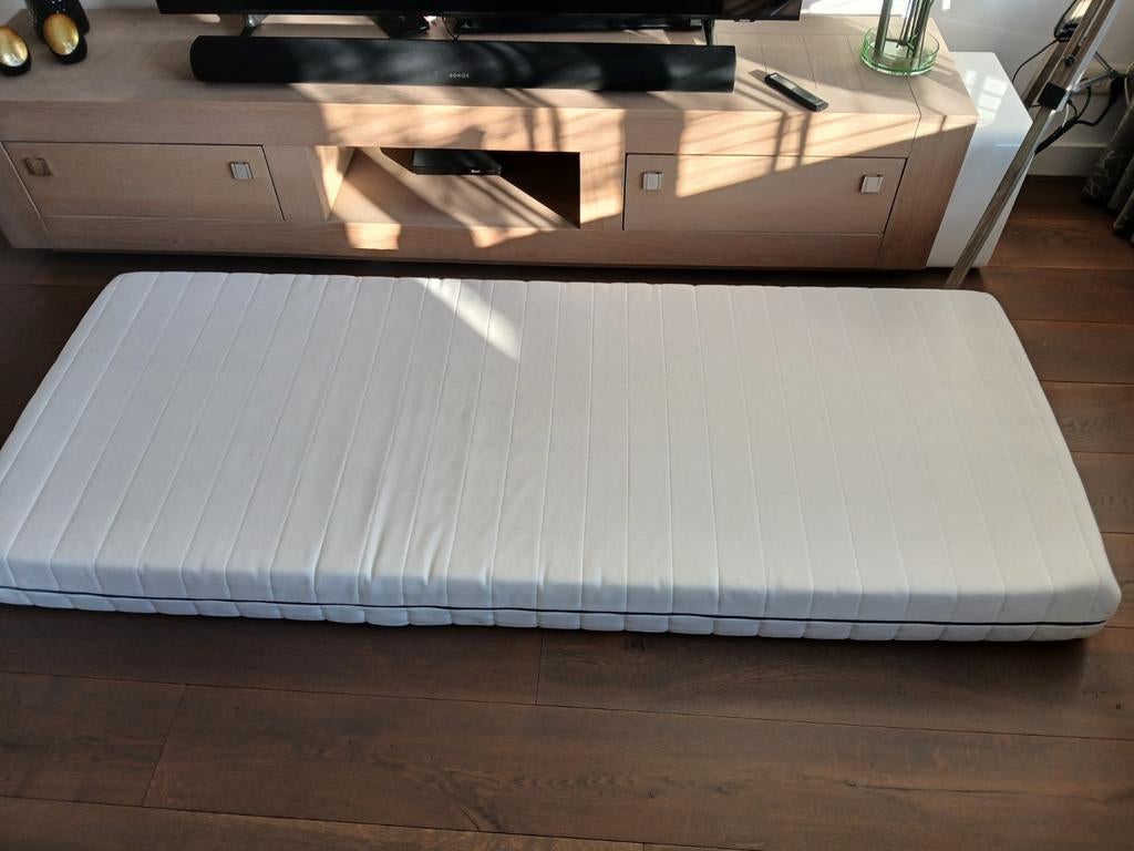 IKEA Sultan matras 1 persoons met wasbare hoes, Huis en Inrichting, Slaapkamer | Matrassen en Bedbodems, Ophalen, Gebruikt, Eenpersoons