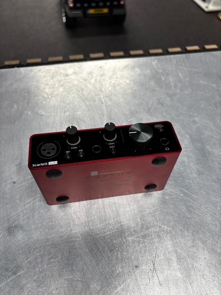 Scarlet Solo 3de Gen interface | incl usb-c kabel | ZGAN, ., Ophalen of Verzenden, Zo goed als nieuw, .